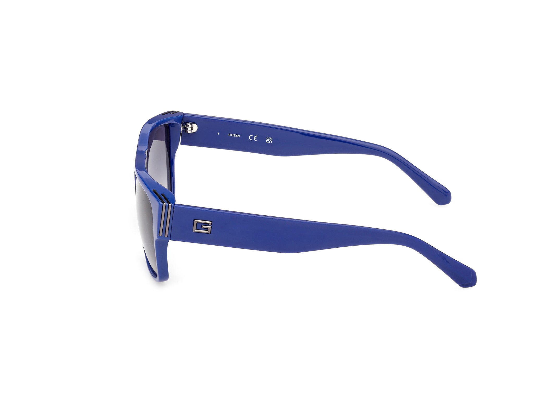 Guess Hombre Guess GU00277 90B Gafas de sol Inyectado Azul Fumar Cuadrada Norma