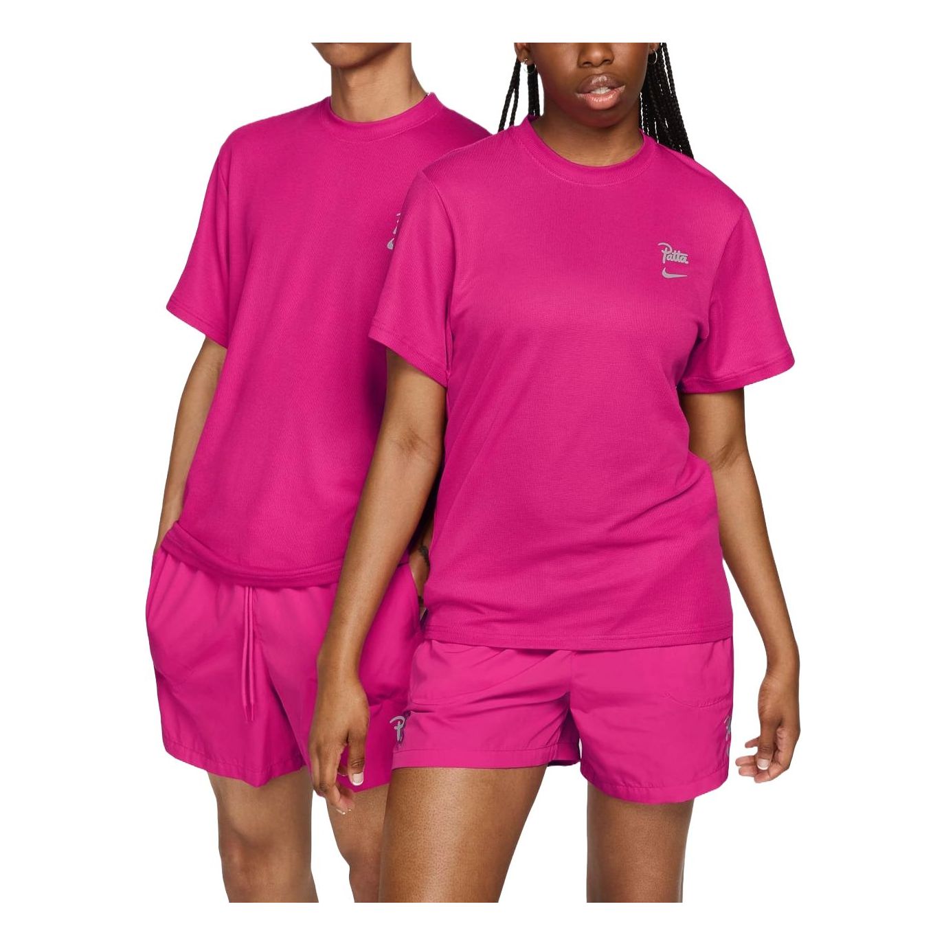 X Patta Running Team Short Sleeve T-shirt 'Fireberry'