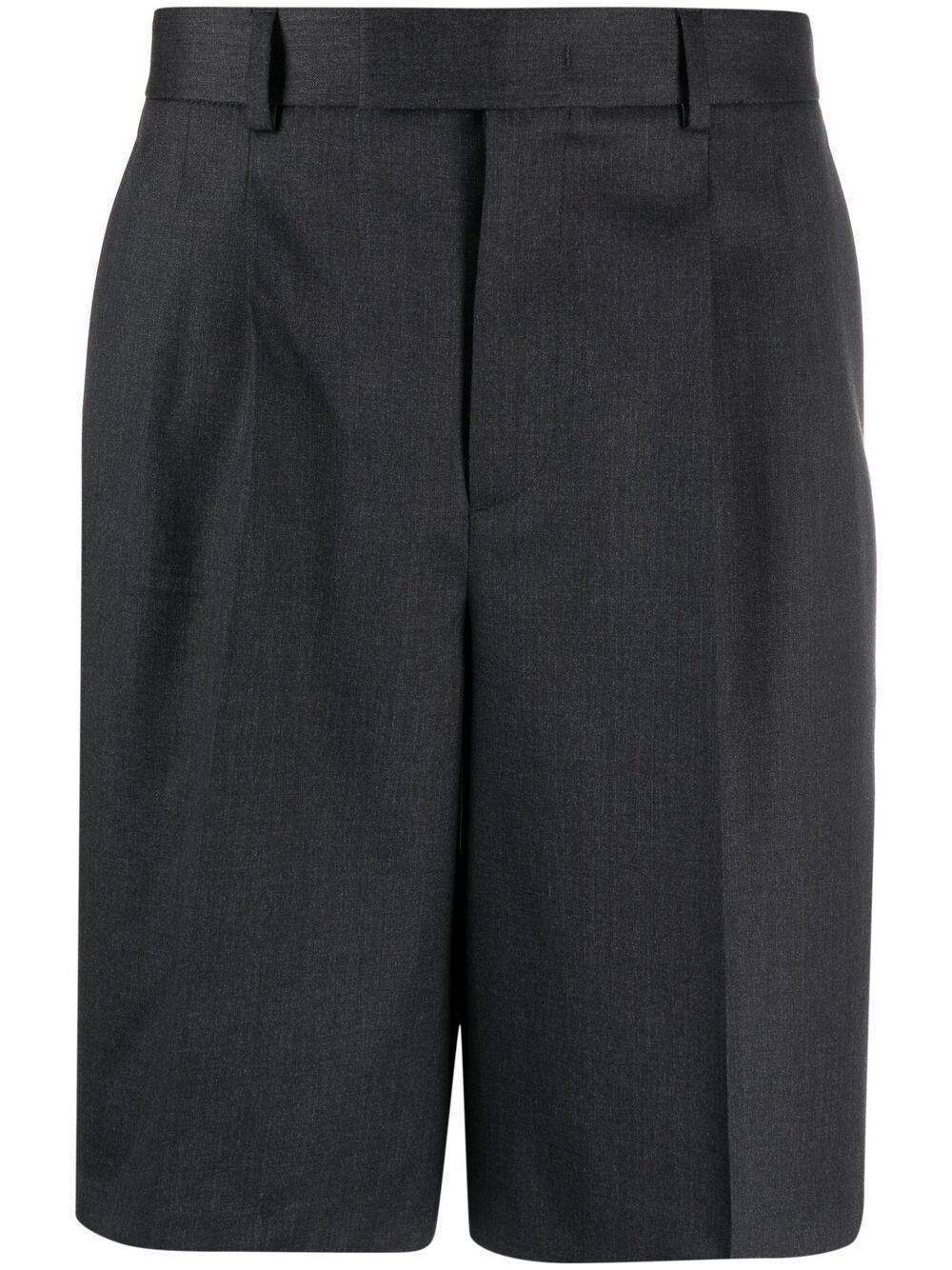 Valentino Garavani stripe-detail knee-length shorts - Grey
