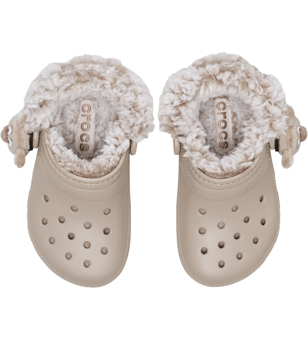 Crocs Slippers w. Lining - Classic+ - Bear Plush - Dulcé - Crocs - 23/24 - Slipper