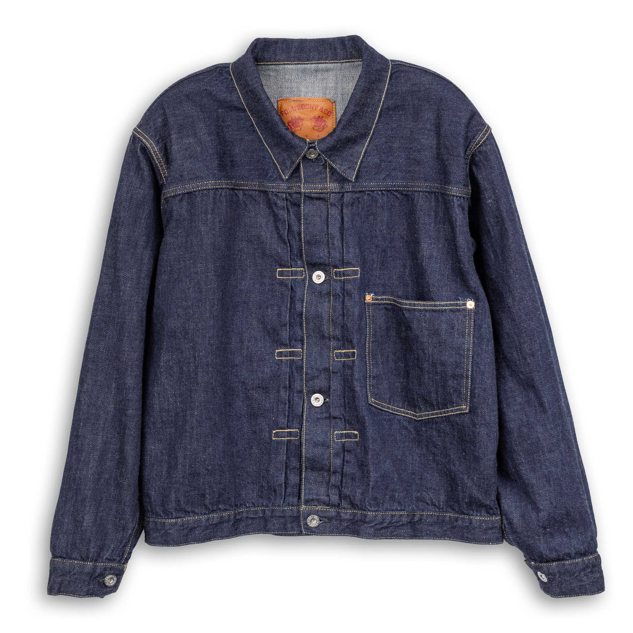 S2107SSW WWII Model 11.5oz Denim Jacket Indigo