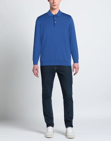 Man Sweater Bright blue