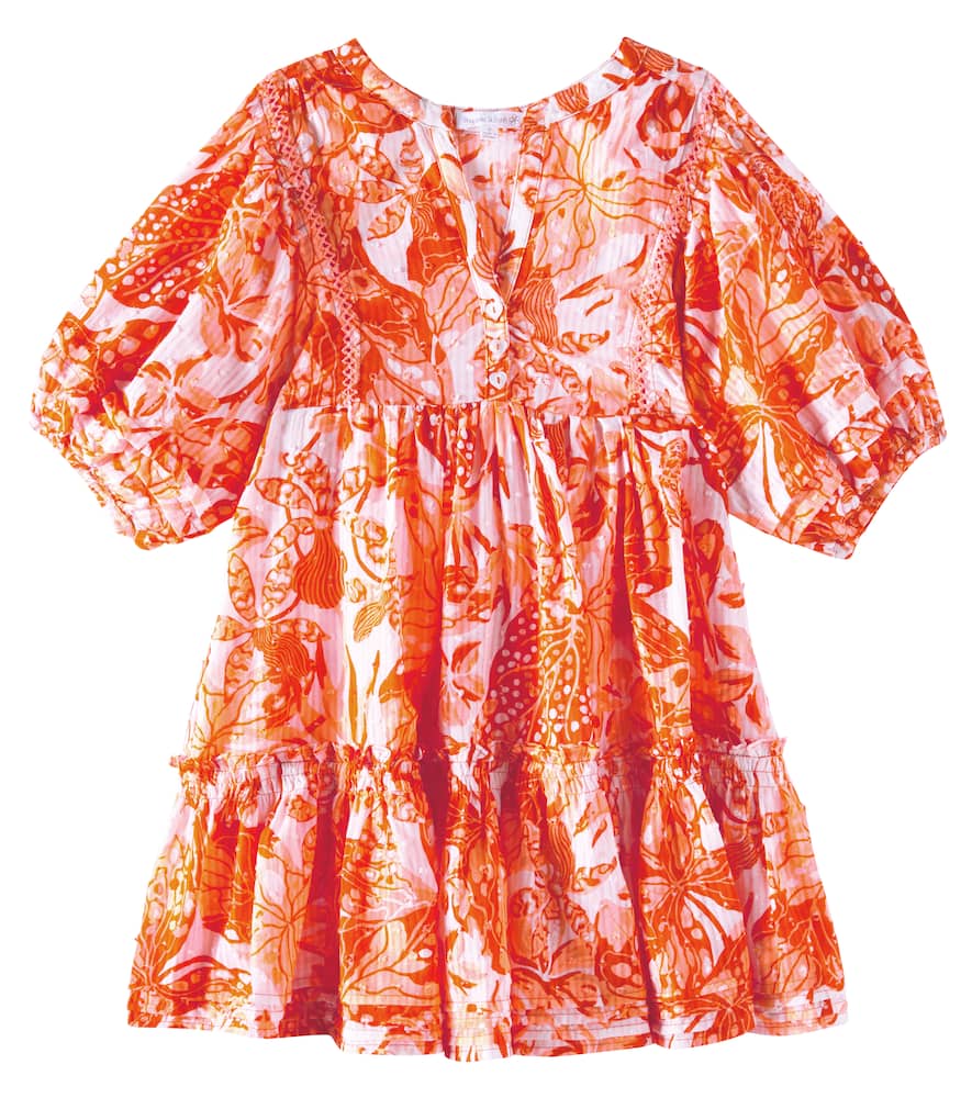 Poupette St Barth Kids Aria floral dress