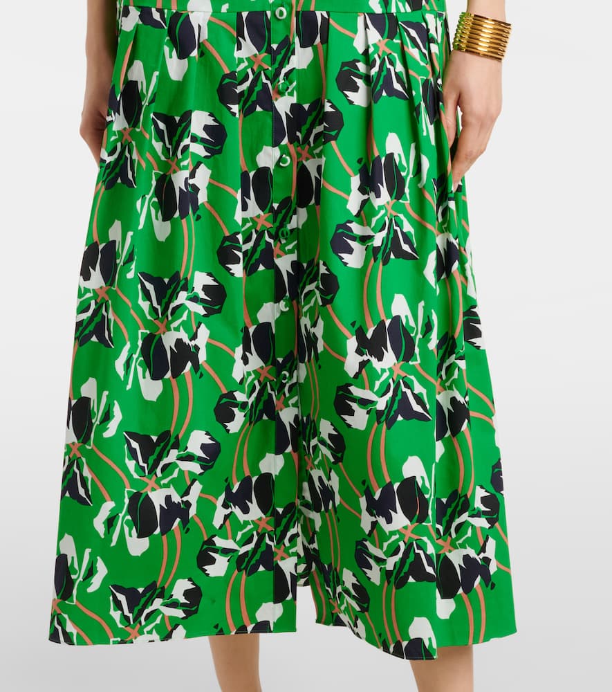 Jonah printed cotton maxi dress