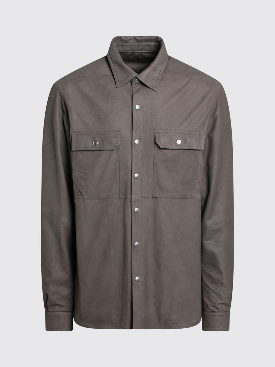 Coat Men color Grey