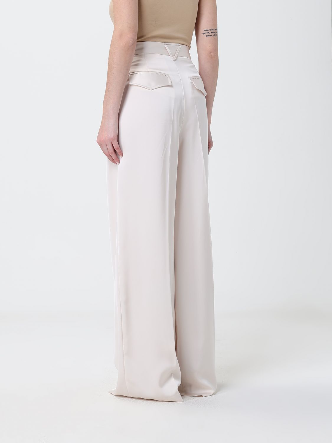 Pants Woman color Yellow Cream
