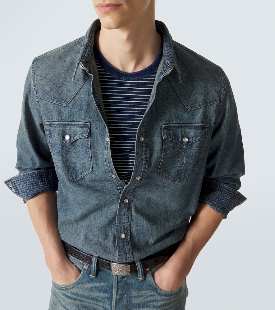 Buffalo West denim shirt