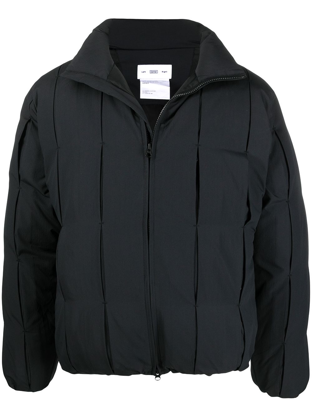 Zipped padded jacket - Black