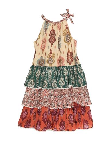 Kid Girl Kids' dress Beige Size 10 Cotton