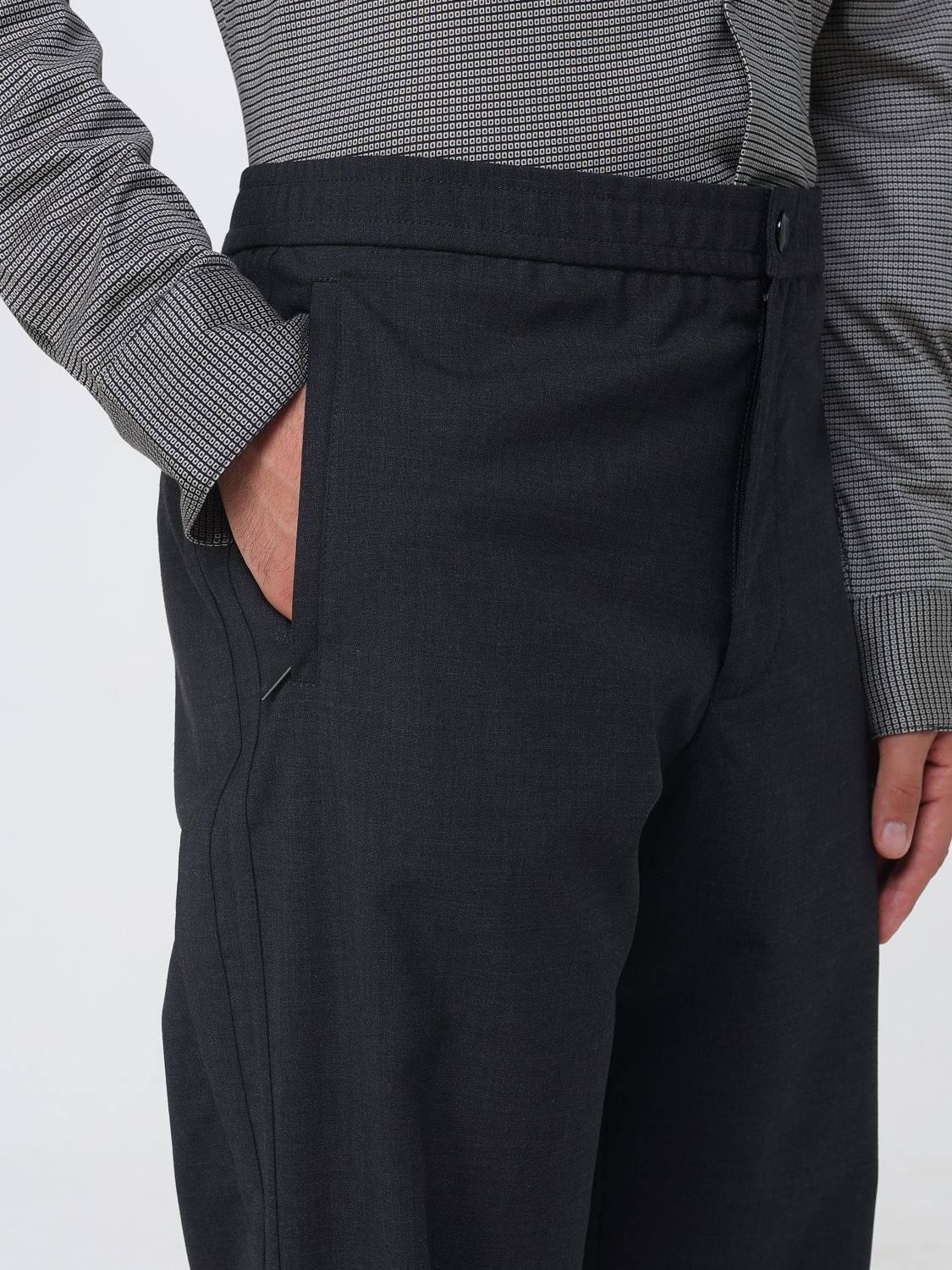Pants Men color Grey