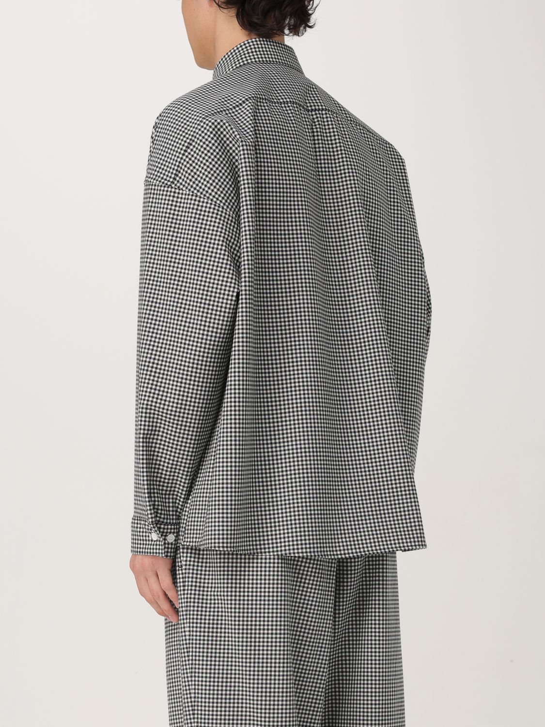 Check pattern shirt - Black
