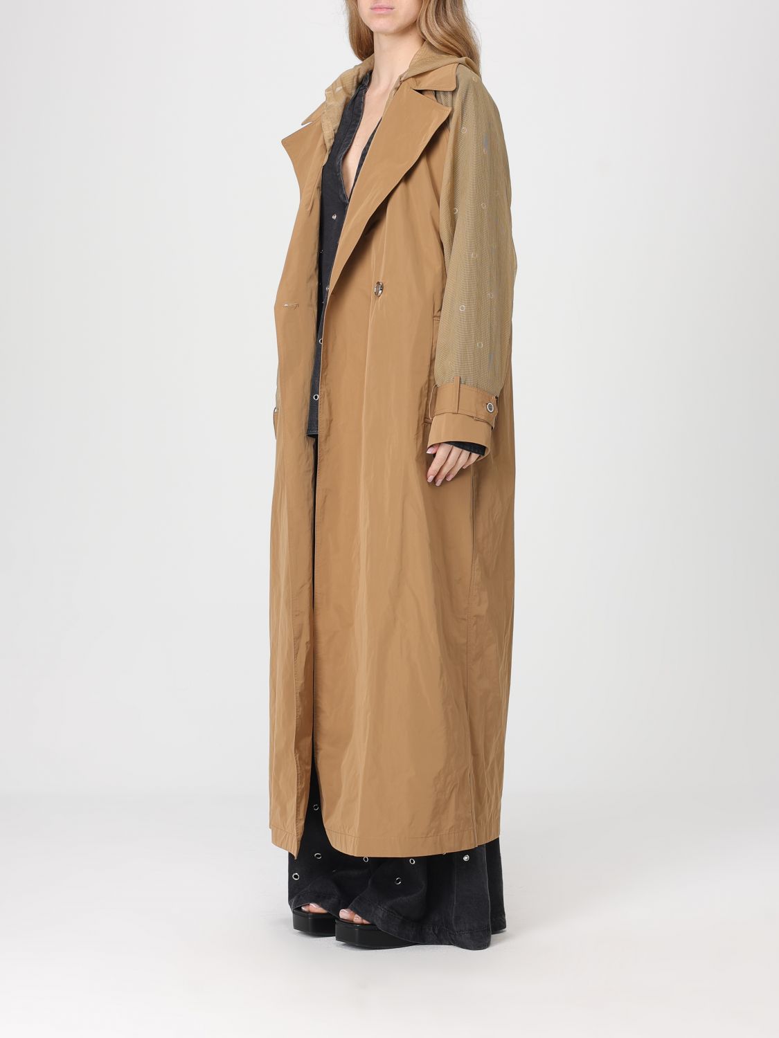 Coat Woman color Brown