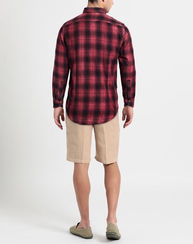 Man Shirt Brick Size 3XL Cotton