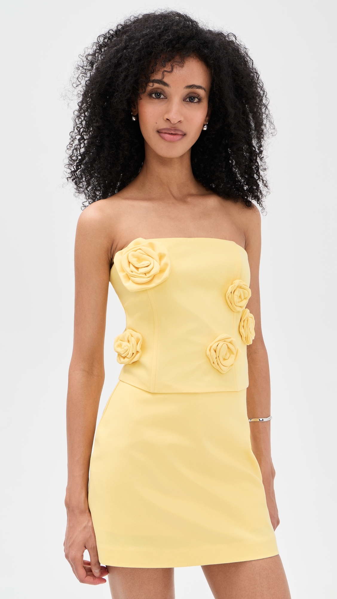 Eleodra Tube Top Yellow
