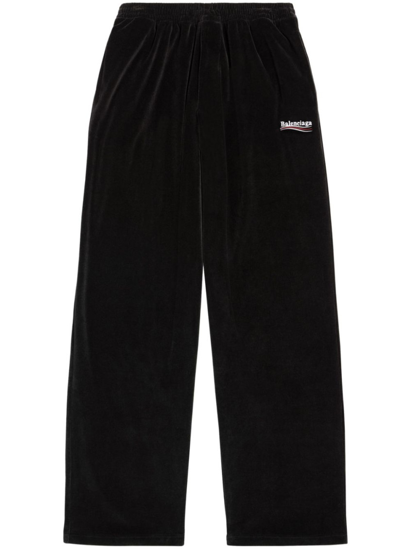Logo Embroidered Track Pants