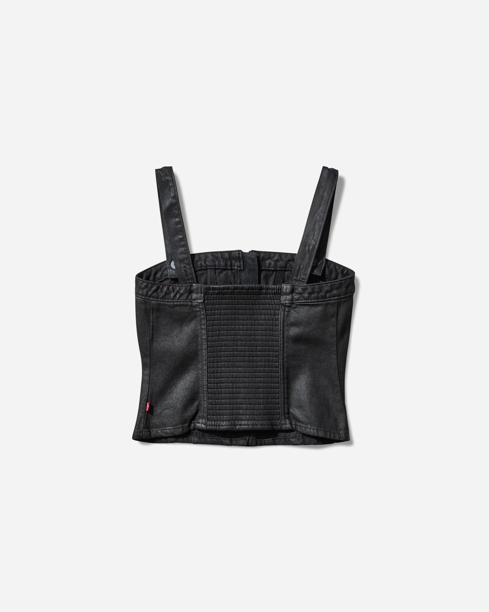 Women s Sculpted Bustier Top Black