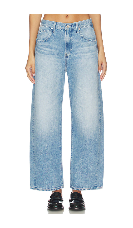 AG Jeans Hattie Barrel in Blue. 23. Also , 25, 26, 27, 28, 29, 30, 31