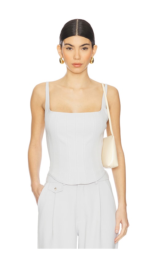 Kimberly Taylor Juliette Bustier in Light Grey. - S also in