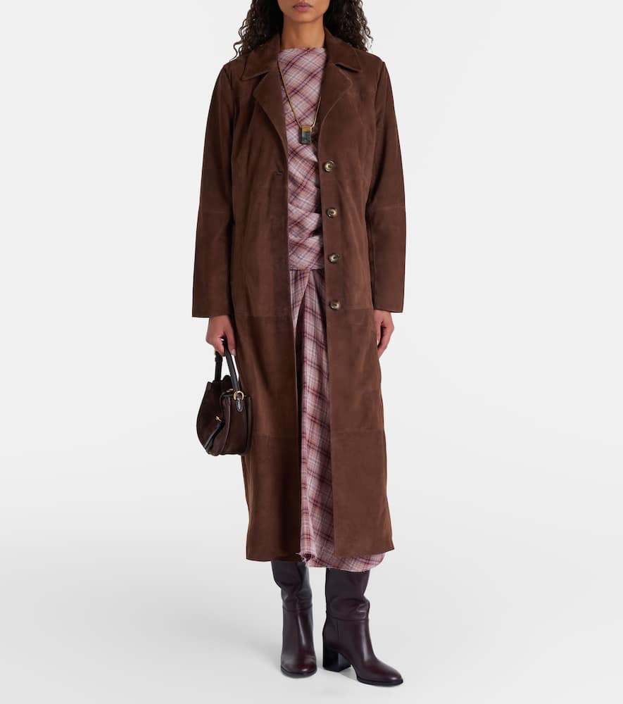 Astraea suede coat