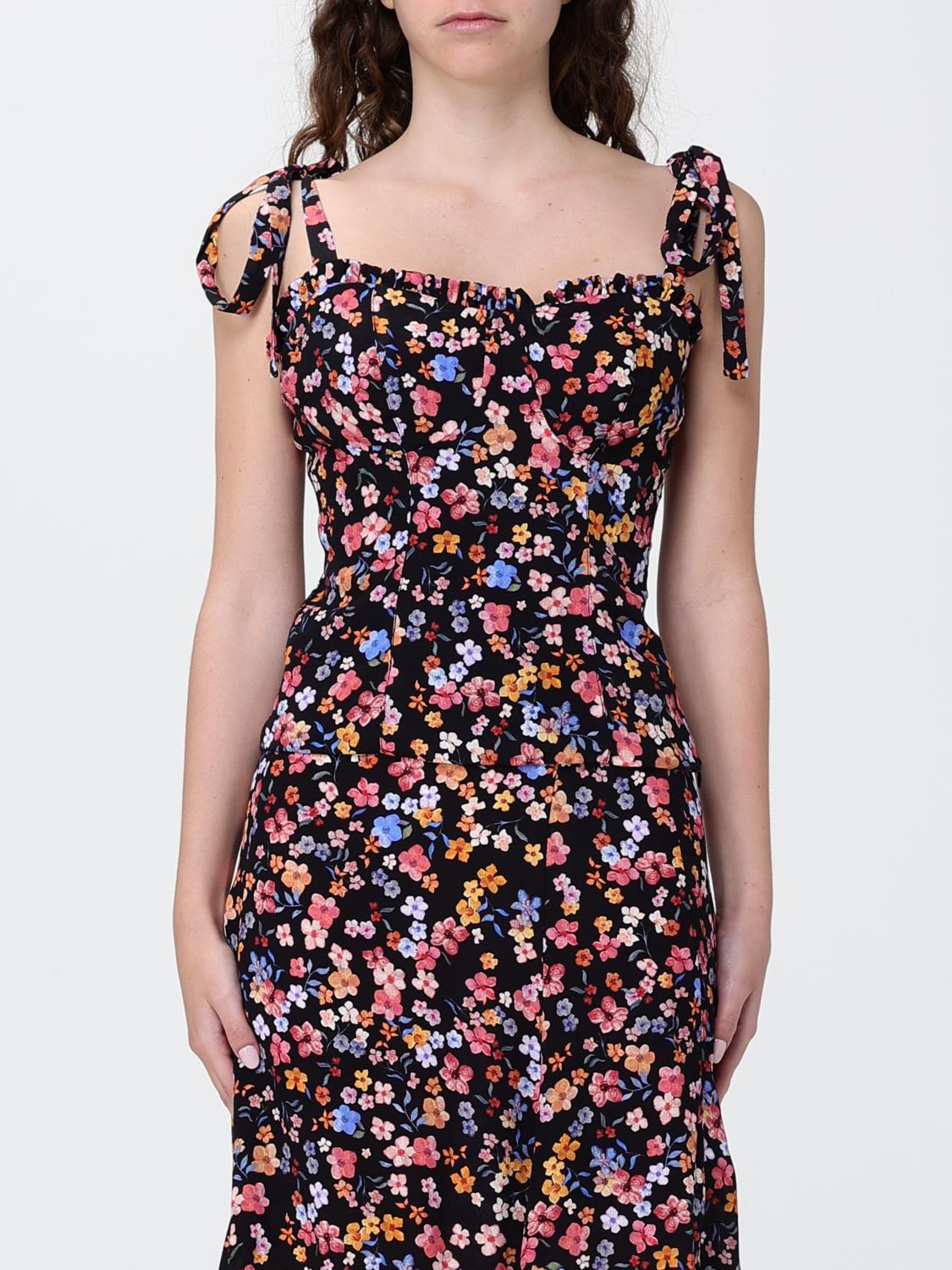 Top Woman color Black