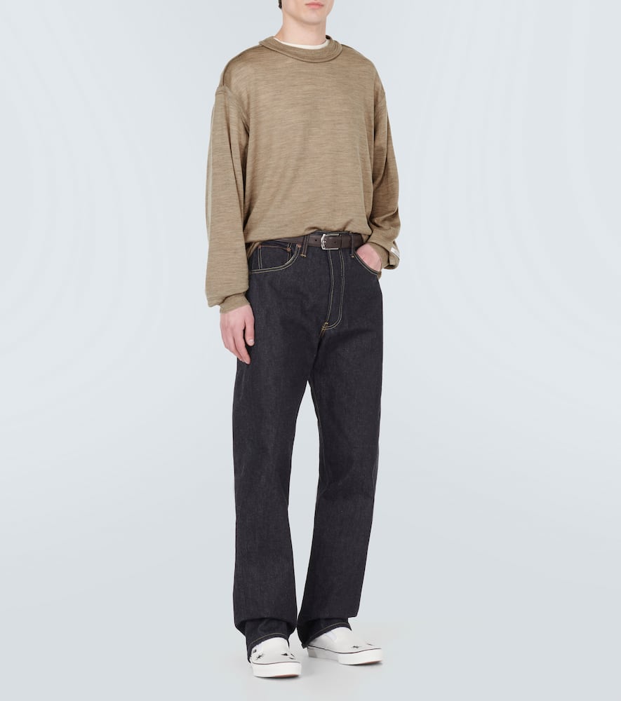 Wool sweatshirt