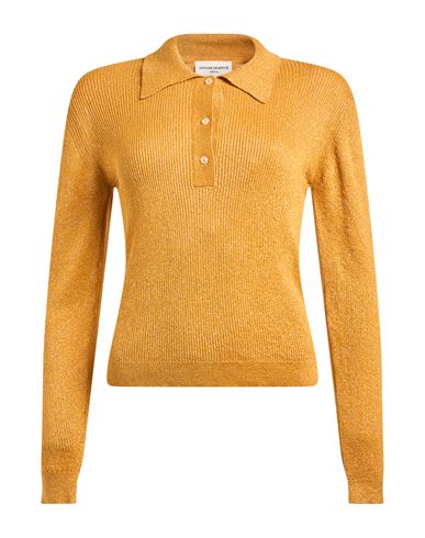 Officine Générale Woman Sweater Mustard Size M Viscose, Polyester
