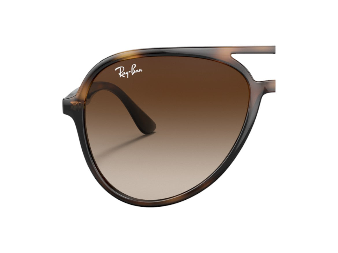 Ray - Ban Unisex Pair of replacement lenses Ray - Ban Rb4376 Replacement lenses Injected Brown Pilot Shaded
