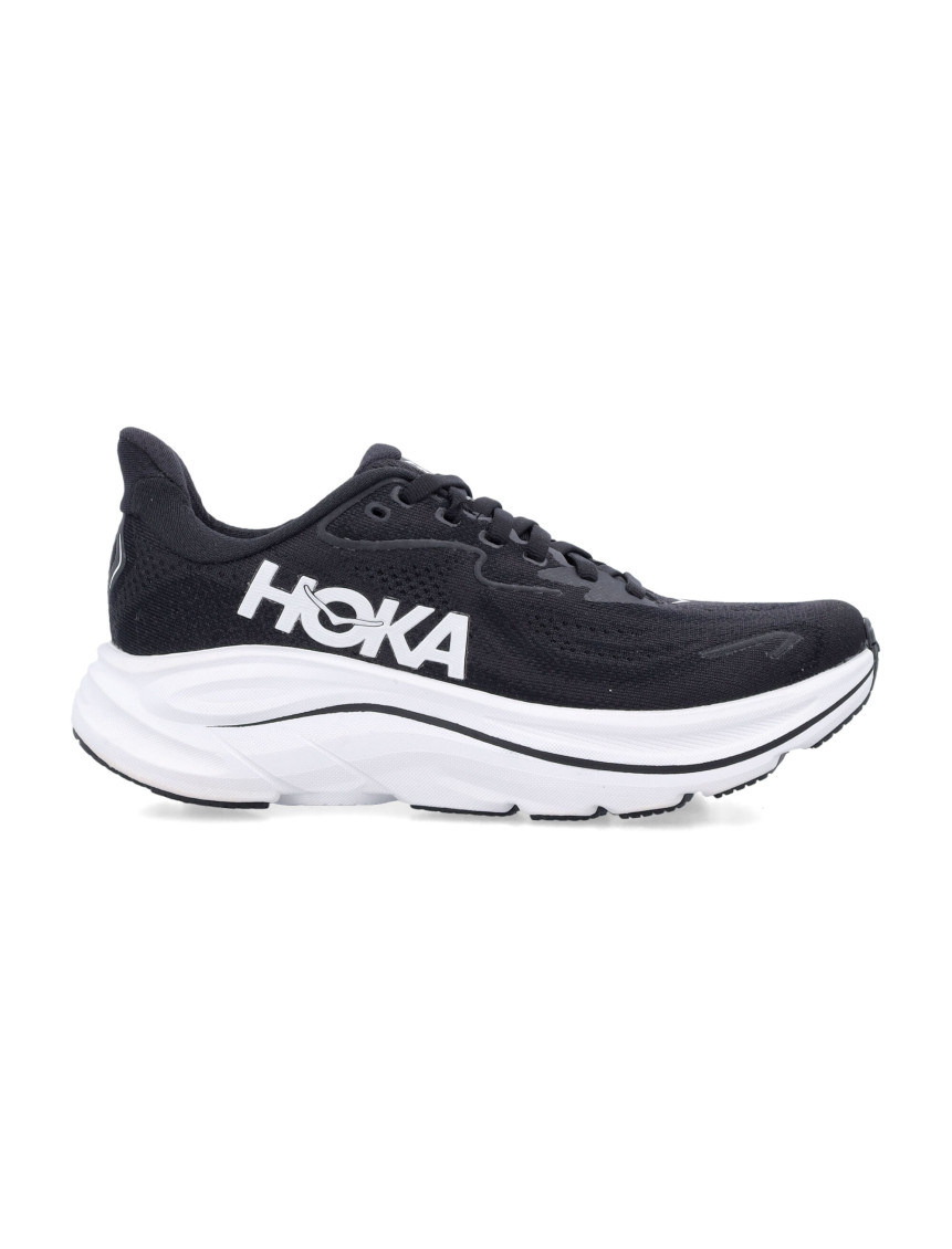 BlackWhite Logo Sneakers