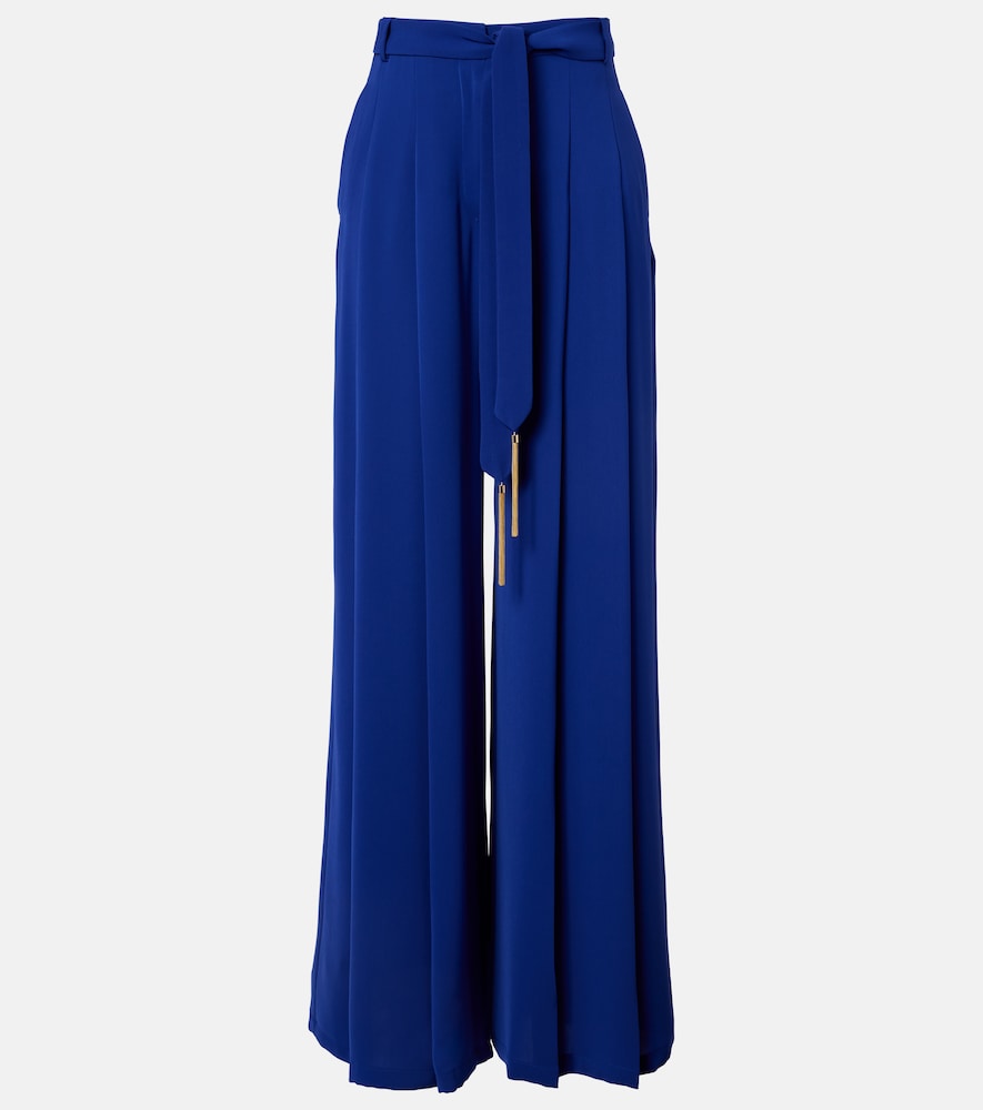 Valico pleated wide-leg pants