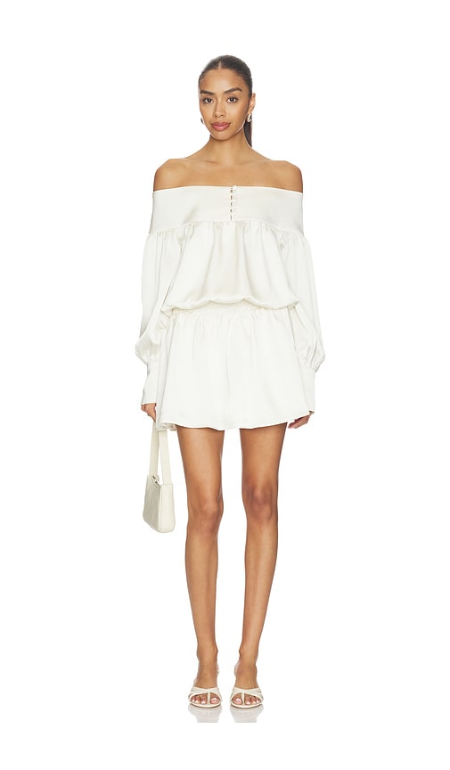 Line & Dot Nicolo Mini Dress in Cream. - S also in XS