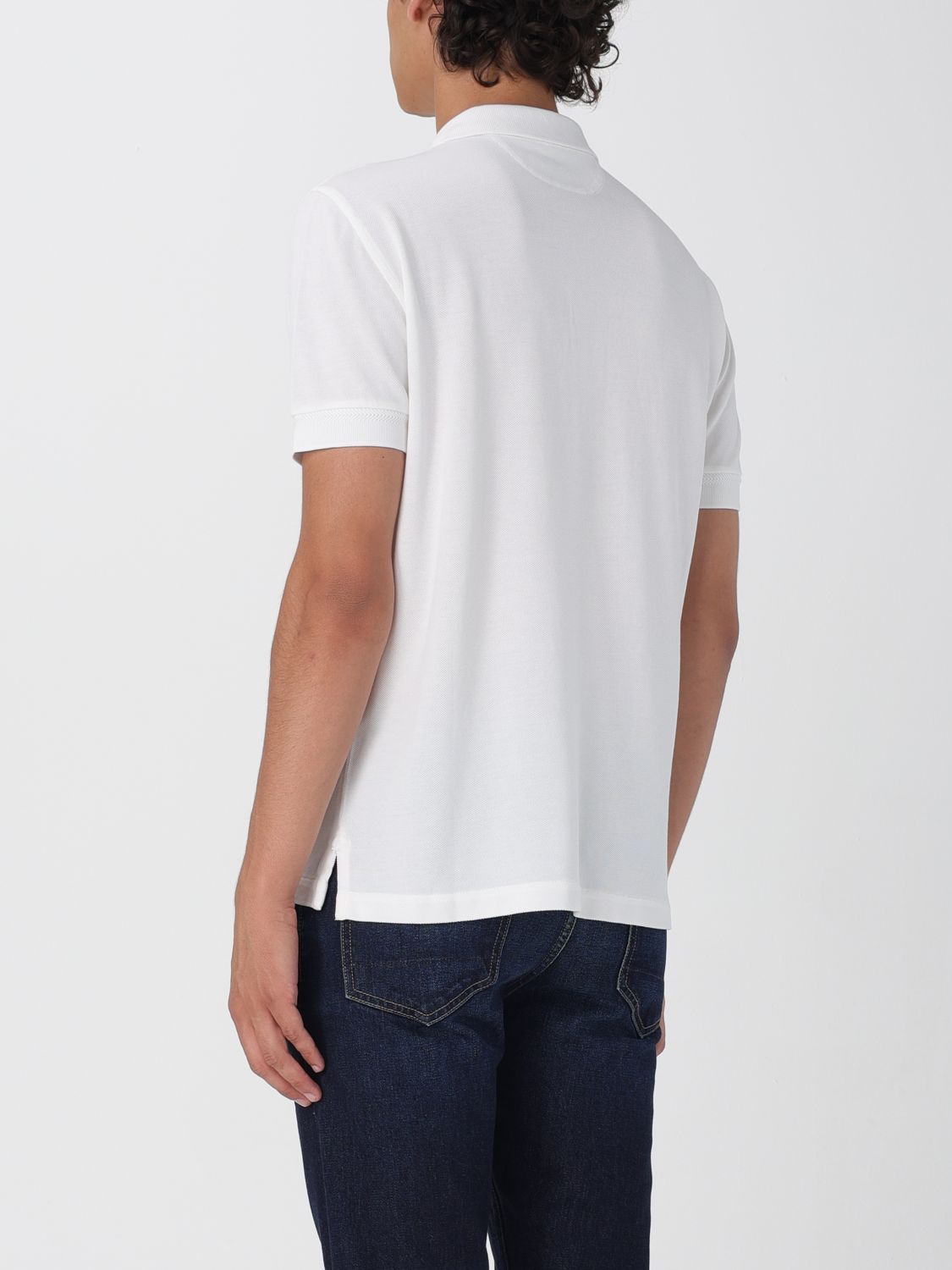 Polo Shirt Men color White