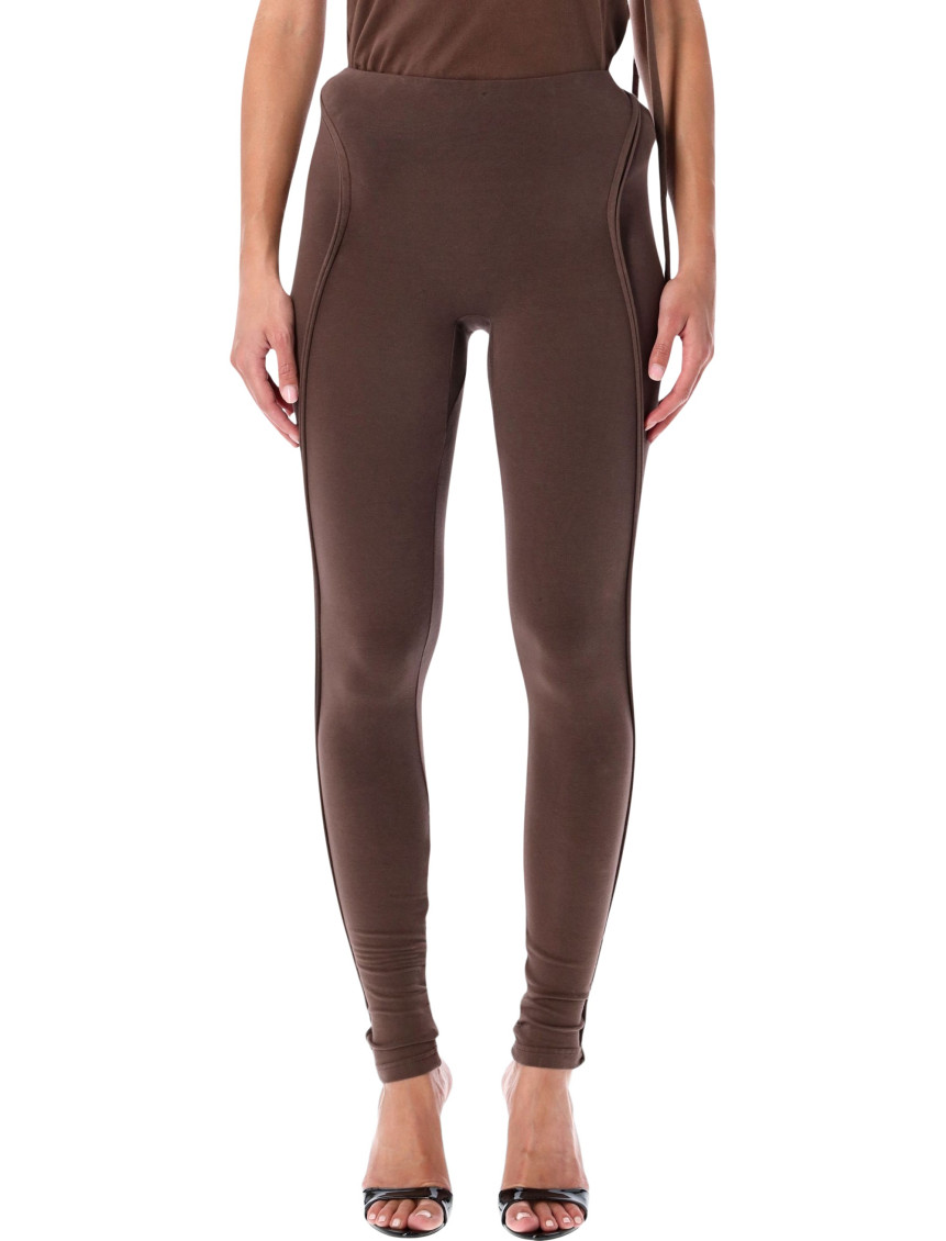 Brown Organic Cotton Leggings
