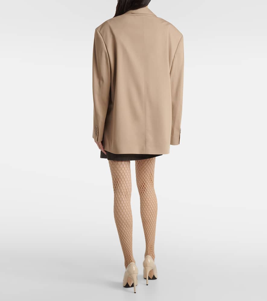 Wardrobe. NYC x RHW Web wool-blend tights