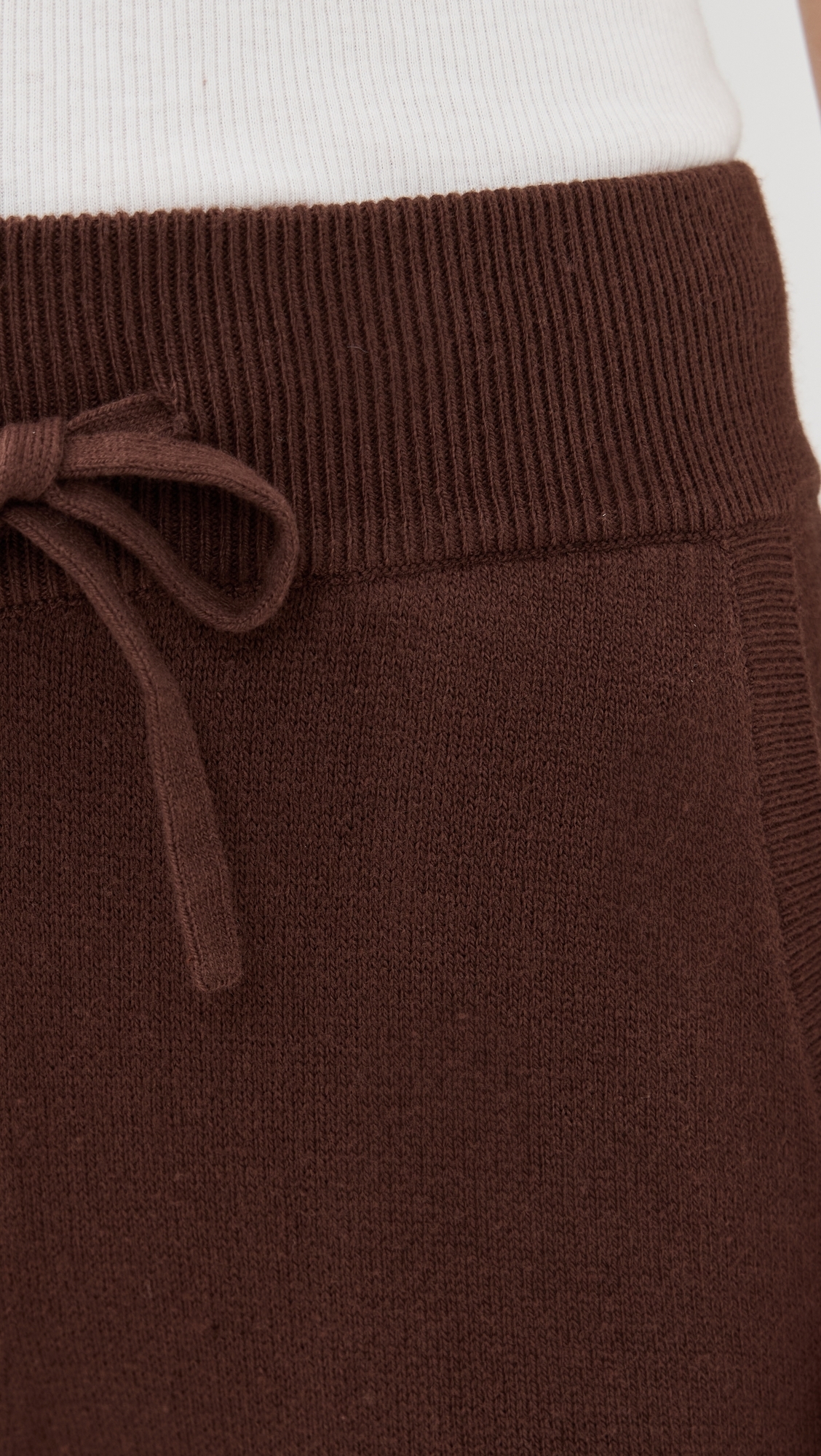 Recycled Sweater Pants Chocolate