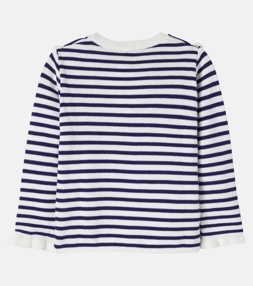 Candela striped cotton sweater