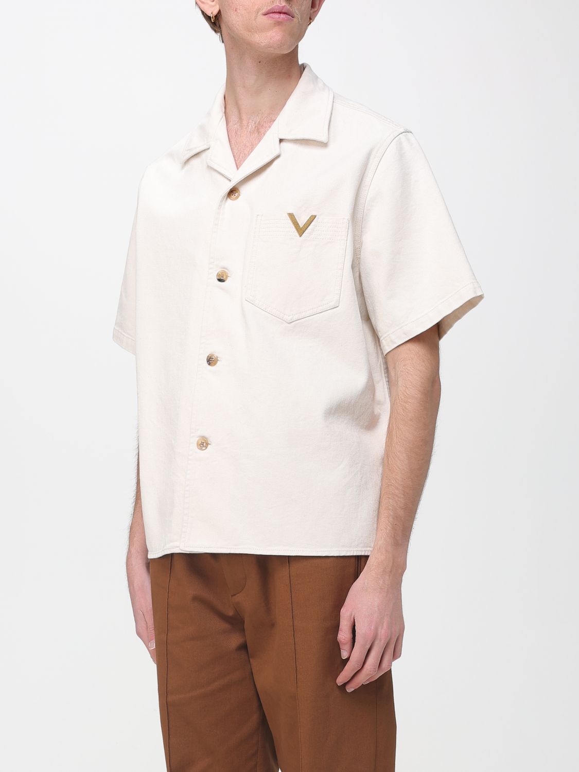 Shirt Men color Ivory