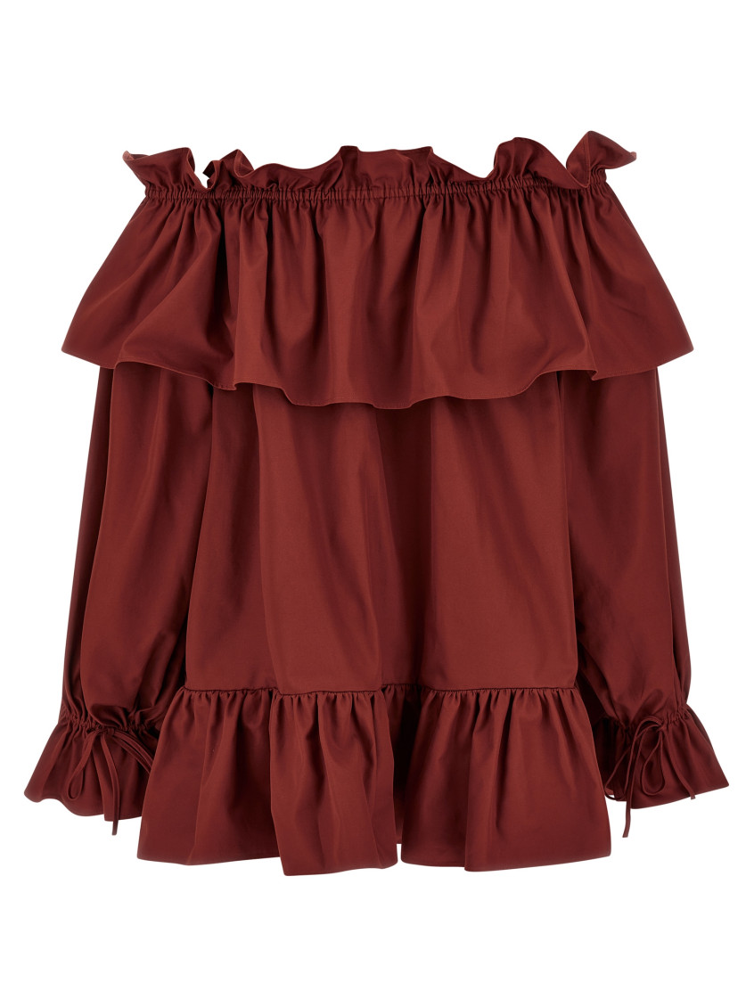 Flounces Mini Dress