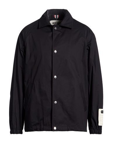 Man Jacket Black Size 36 Cotton