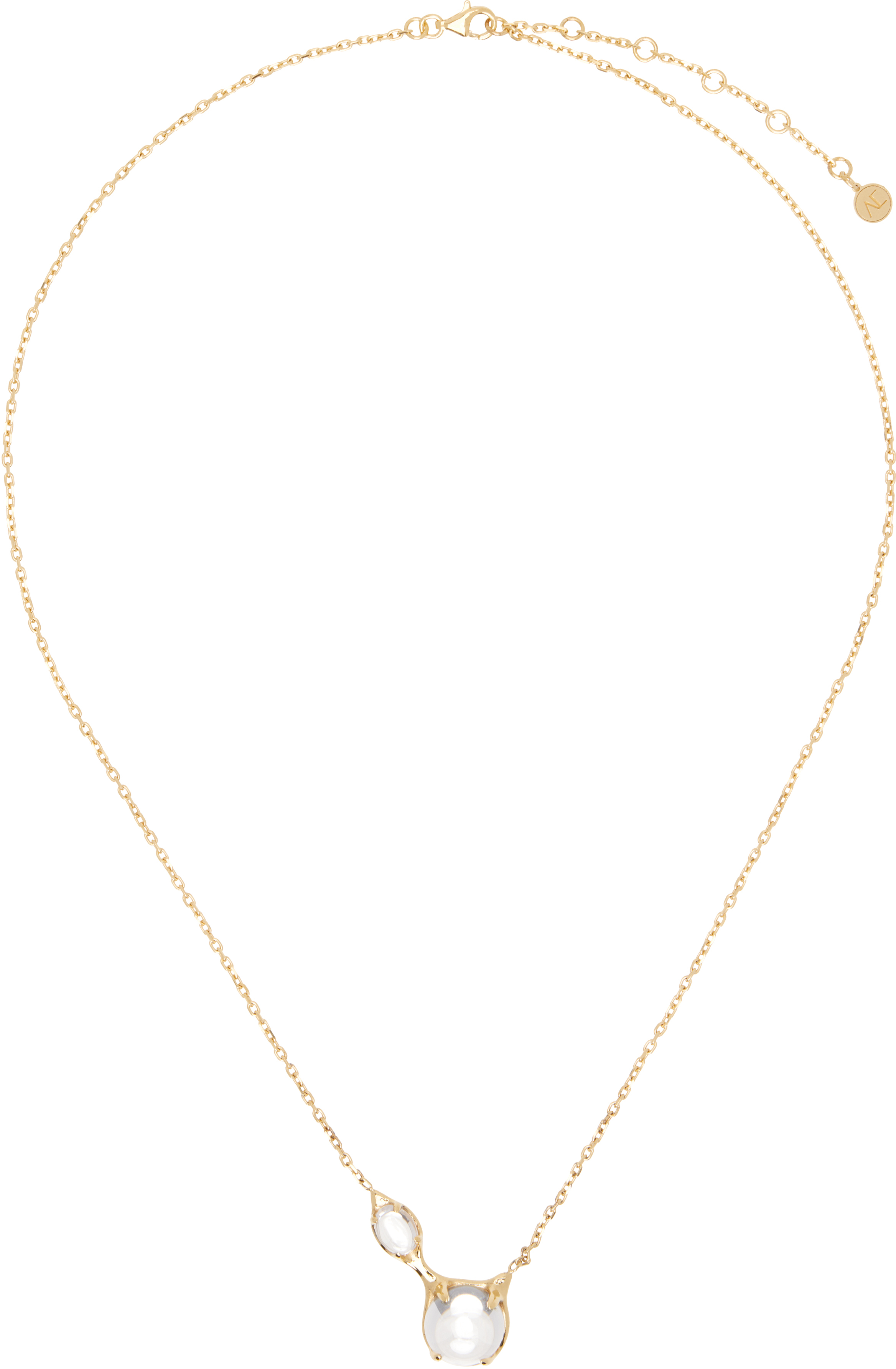 Alan Crocetti Gold Drip Necklace
