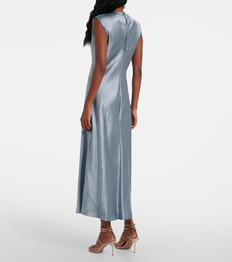 Vince Satin midi dress