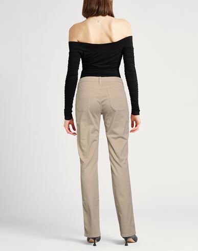 Woman Pants Sand Size 30 Cotton, Elastane, Polyester, Polyurethane