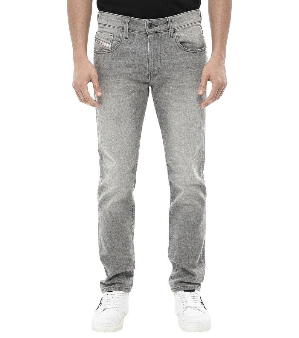 Grey Mid Rise Jeans