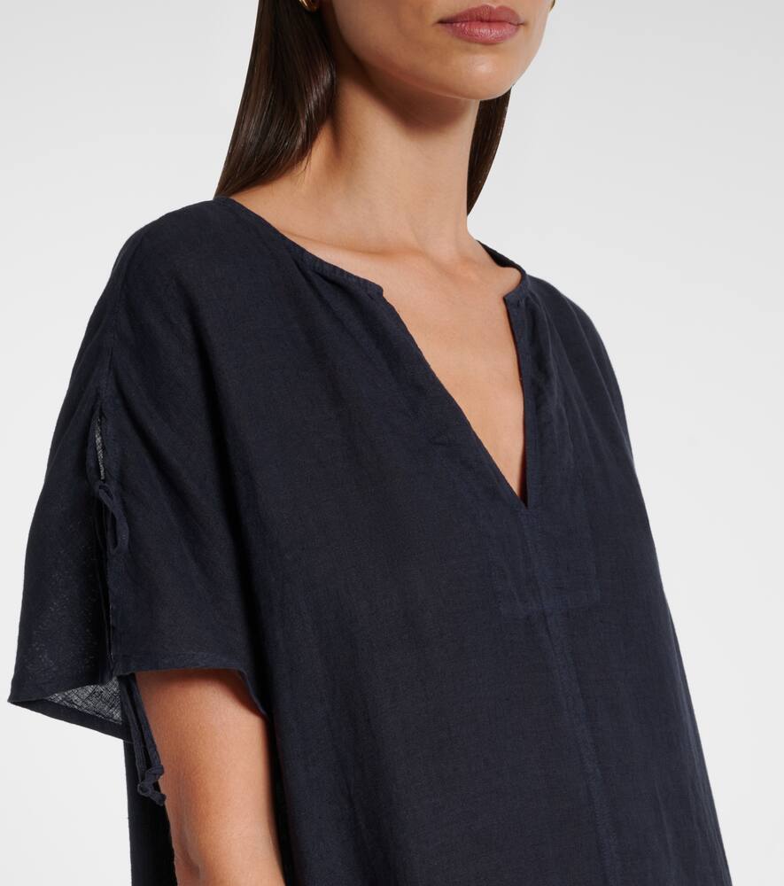 Maeve linen midi dress