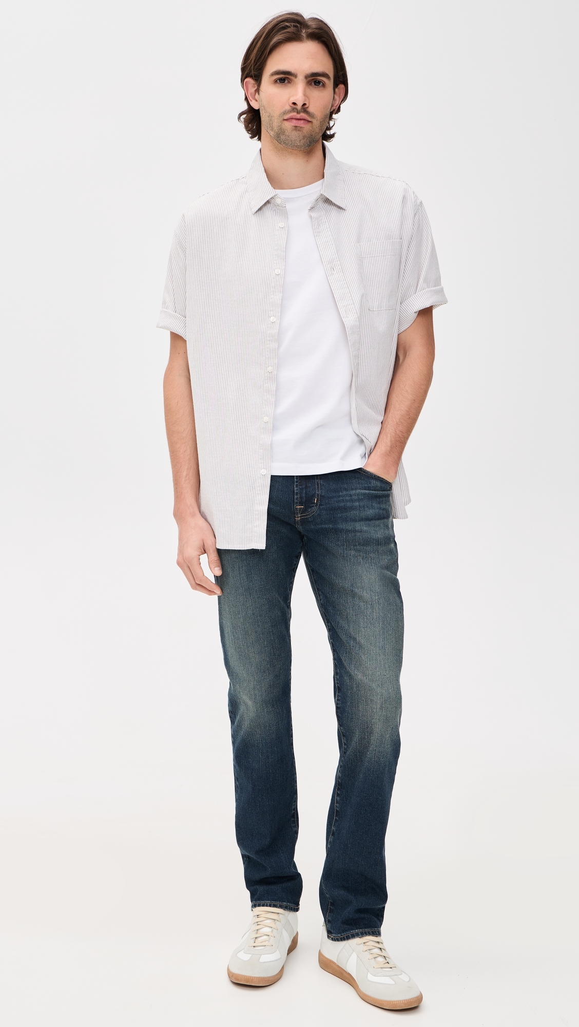 Everett Slim Straight Denim Jeans 32" Manzanita