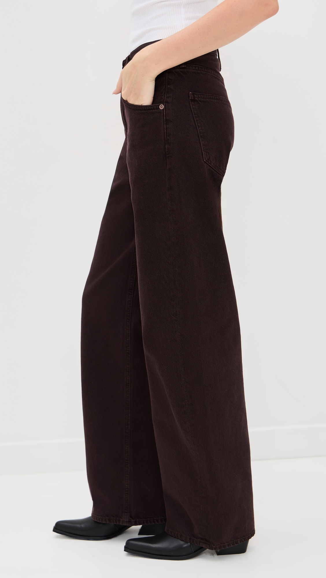Low Curve Jeans Sloe Berry