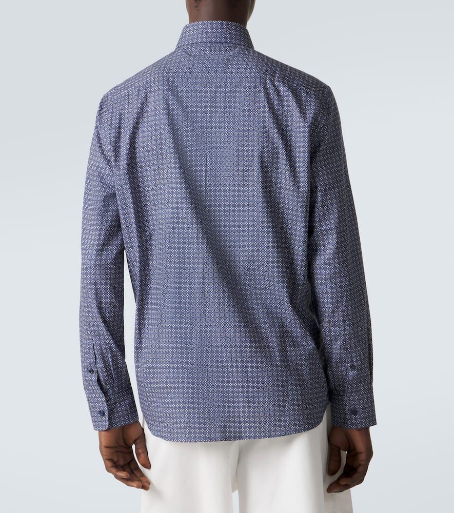 Printed cotton shirt