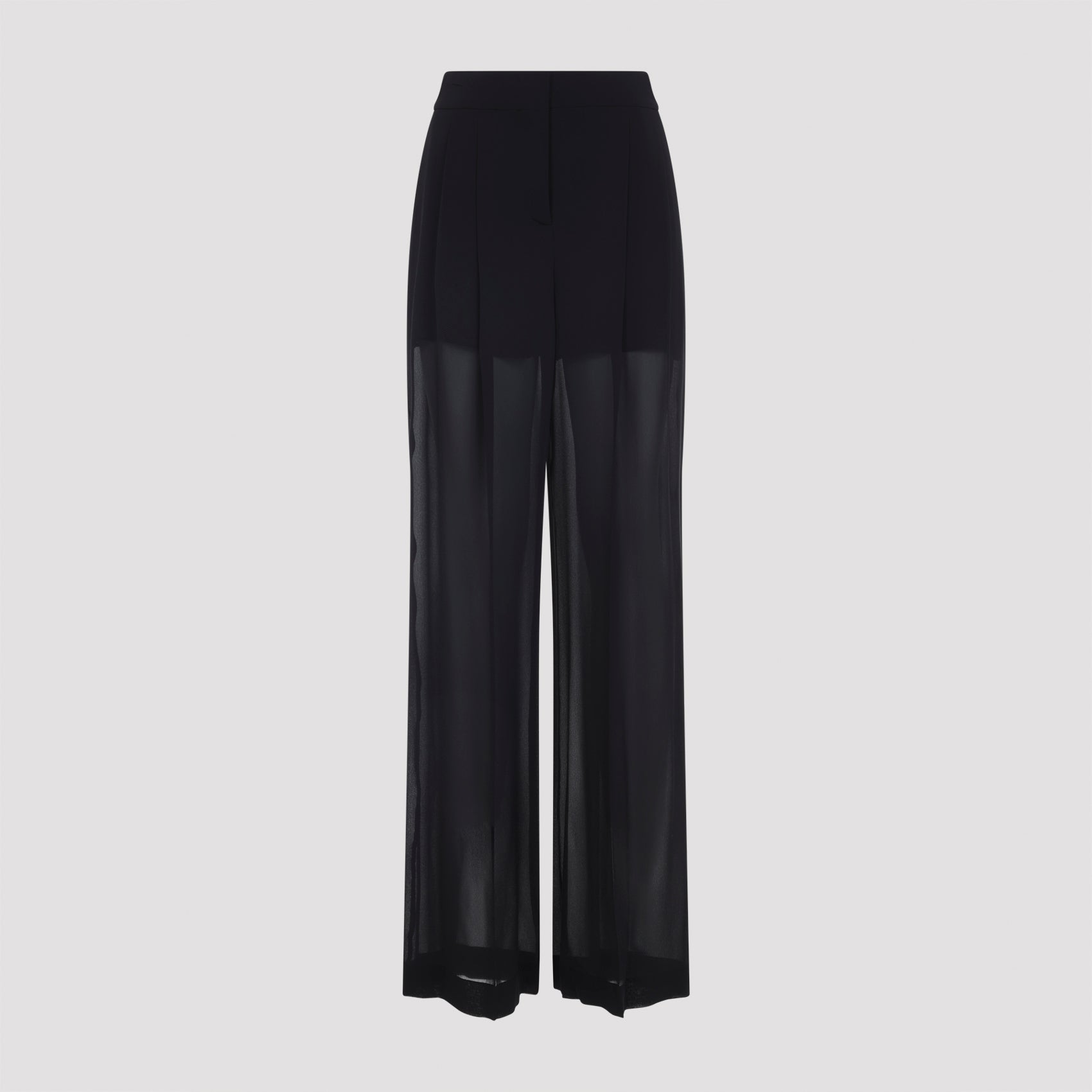 Semi-Sheer Georgette Pants