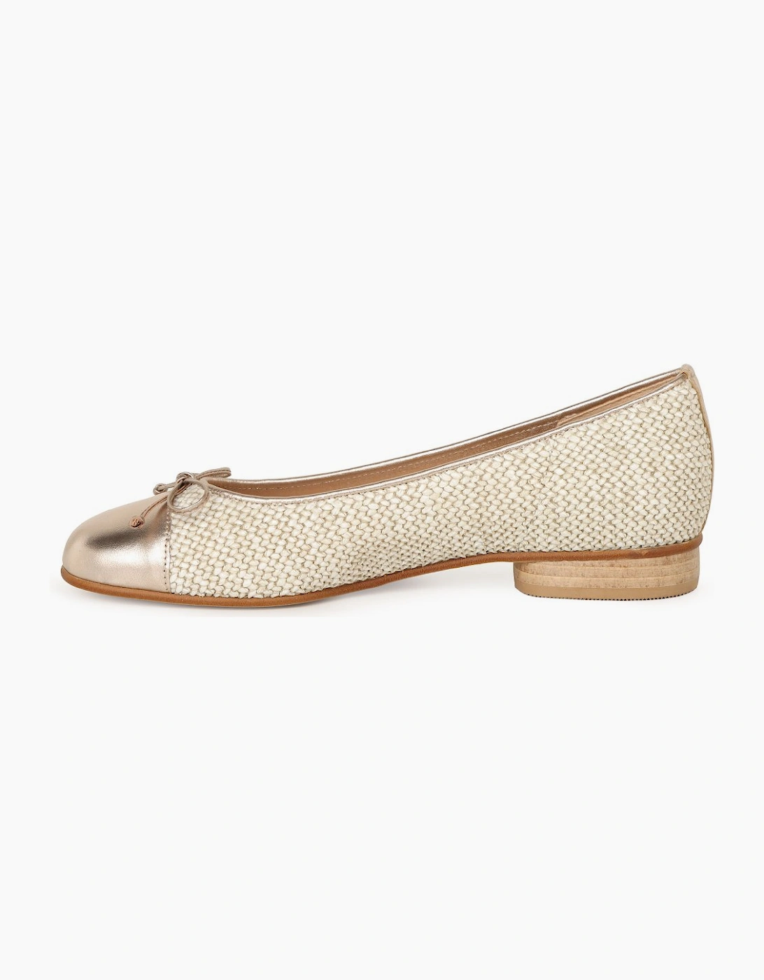 Gabor Women's Dulford Womens Ballet Pumps - Gold