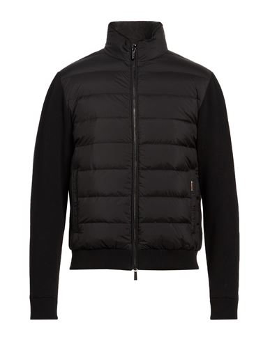 Man Puffer Black Size 38 Polyimide, Polyurethane