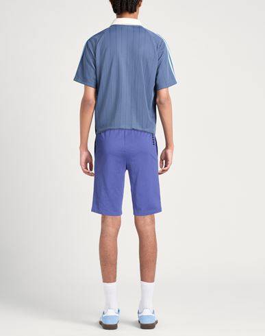 Man Shorts & Bermuda Shorts Bright blue Size L Cotton
